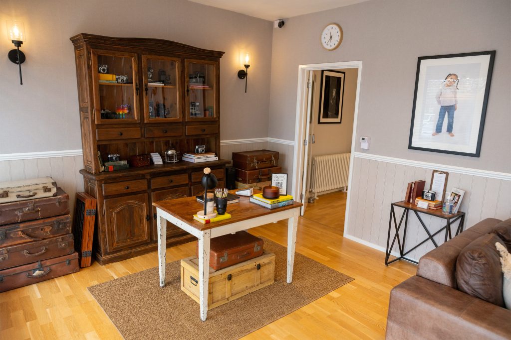 Reception Area Shopfront and Studio Space at West 70 Photography