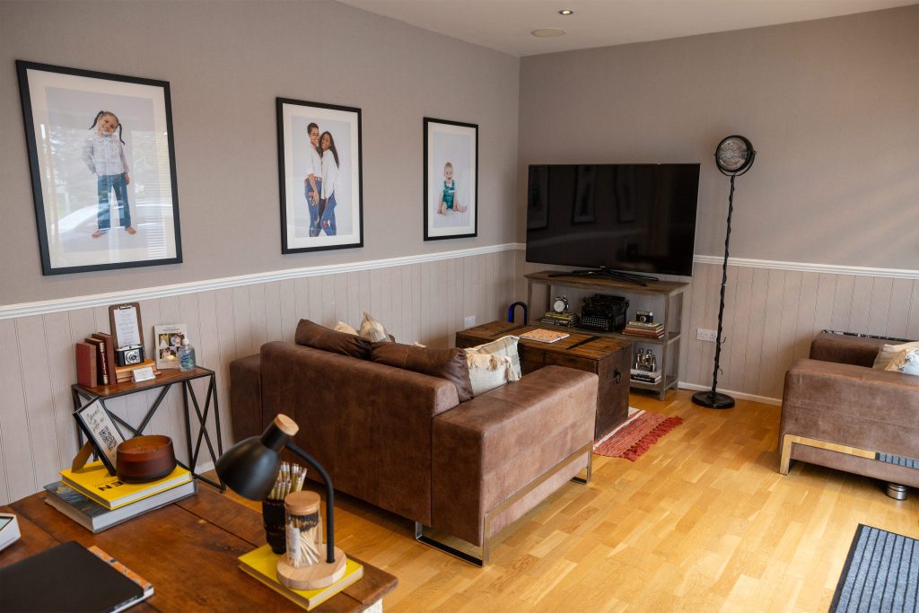 Client Meeting Area Shopfront and Studio Space at West 70 Photography
