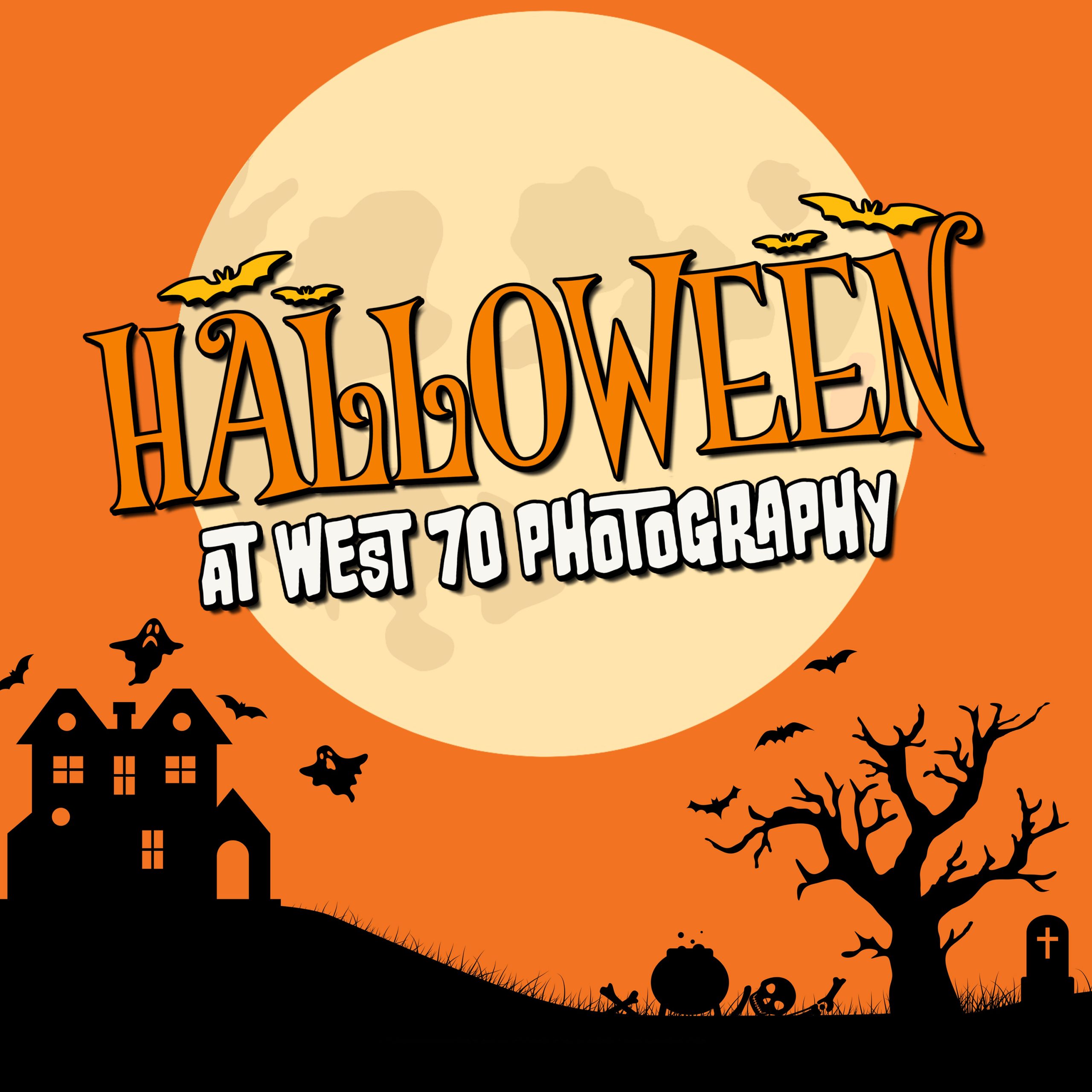 Free Halloween Trick or Treat Event at West 70 Photography in Downend Bristol 